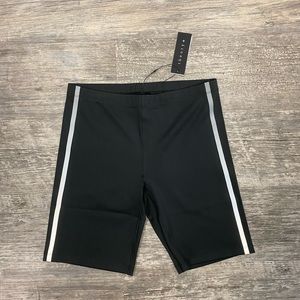 Theory biker shorts NWT